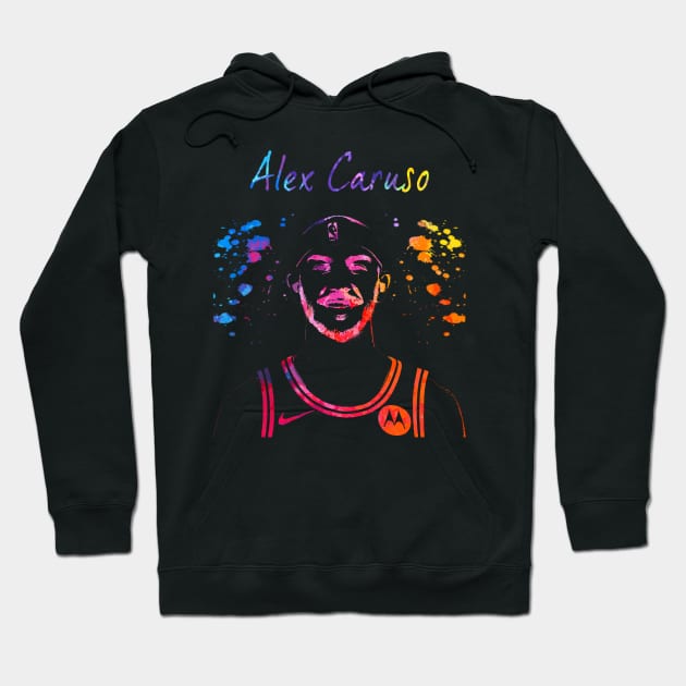 Alex Caruso Hoodie by Moreno Art